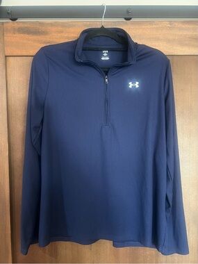 Under Armour Womens Tech Ribbed Half Zip Long Sleeve